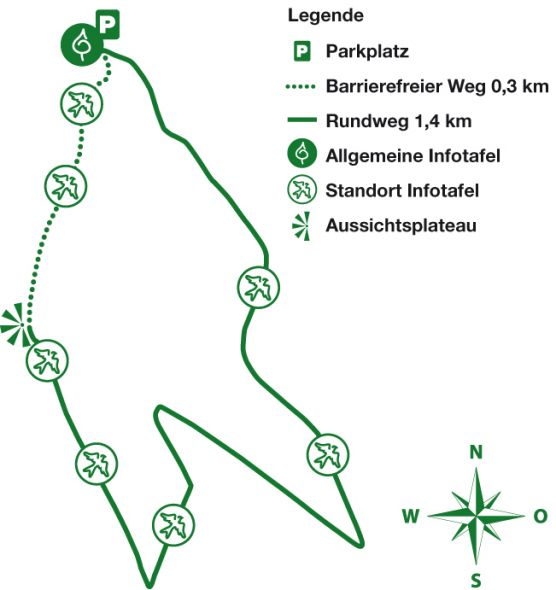 Karte - Dammbach Abbildungsbeschreibung: Karte des Wanderweges Dammbach